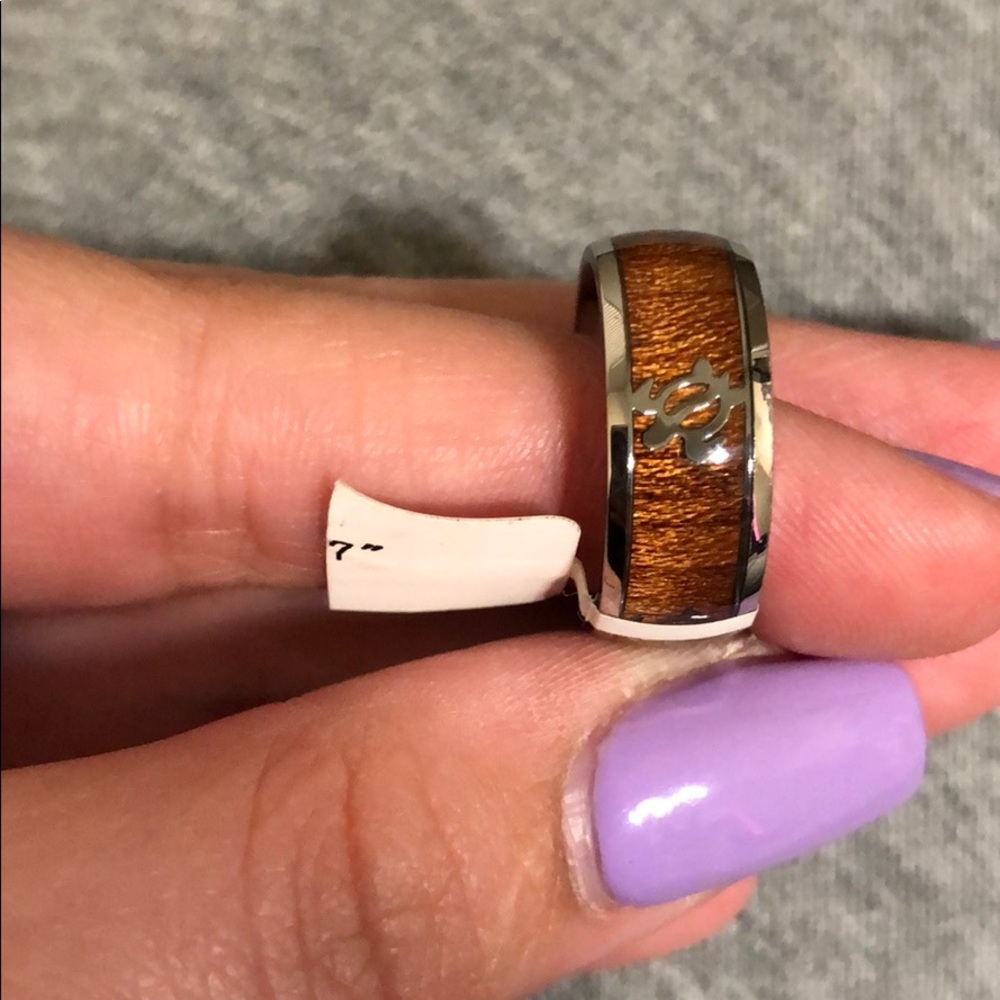 Hawaii stainless steel ring